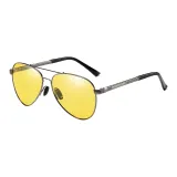 Темно-серая оправа + поляризованные линзы ночного видения + коробка