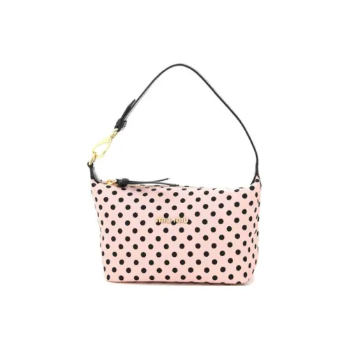 MIU MIU Коровья кожа Одно плечо Сумка Женская Розовая