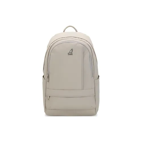 KANGOL Nylon Backpack Unisex Beige