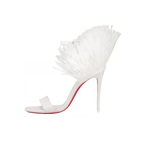 CL one Ремень Сандалии 10 см Женские Белые