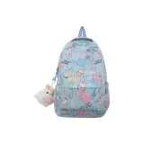 Синий + Круглый Милый Кролик Брелок