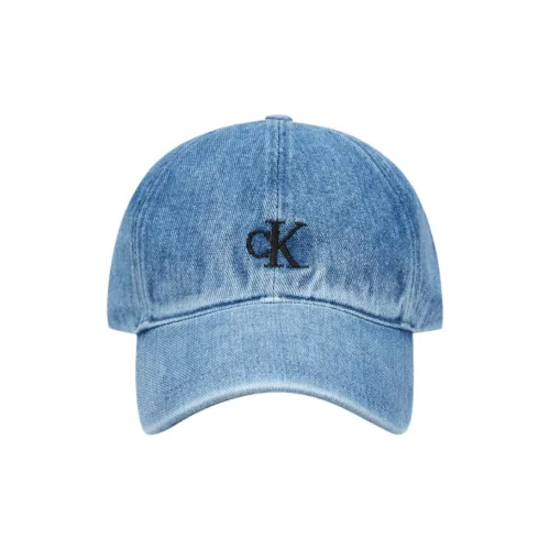 CALVIN KLEIN Деним Кепки Унисекс Синий