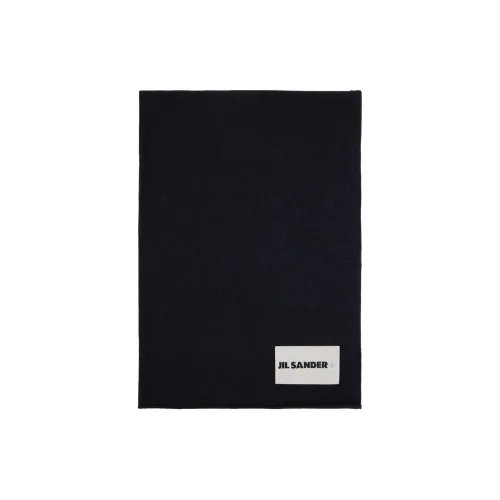 JIL SANDER Кашемировые вязаные шарфы для мужчин