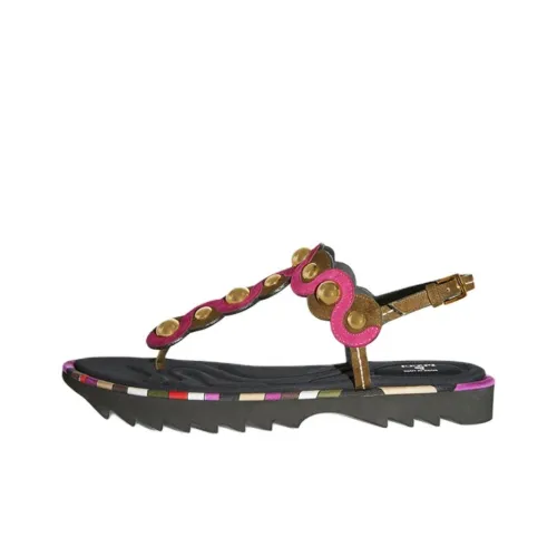 EMILIO PUCCI One Ремень Сандалии 2,0 см Женские Фуксия