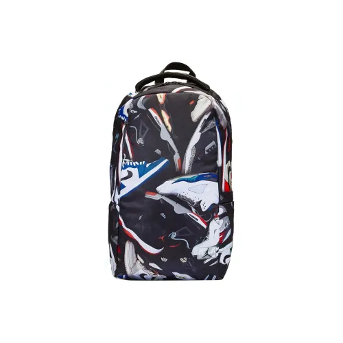 Джордан Полиэстер Баскетбольная Сумка Рюкзак Стандартный Унисекс AJ4 Черный Красный AJ3 Черный Цементный