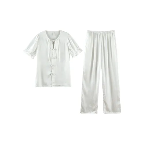 Q'NIANMA Пижамный комплект женский снег Белый