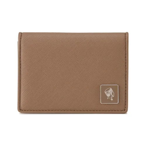 PORTER Leather Картхолдер Унисекс Коричневый