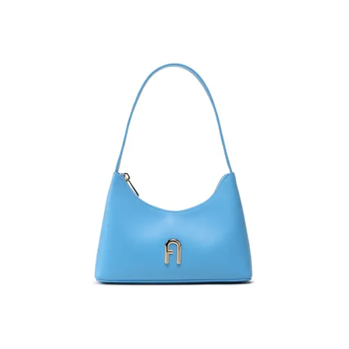 Furla Diamante Телячья кожа Сумка через плечо Женская Синяя