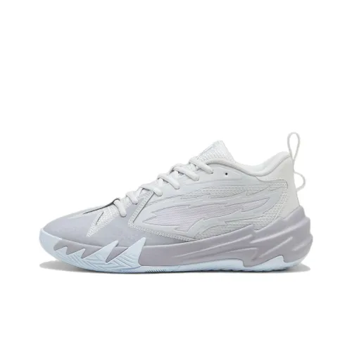 PUMA Scoot Zeros Баскетбольные кроссовки Low Топ Серый Мужской