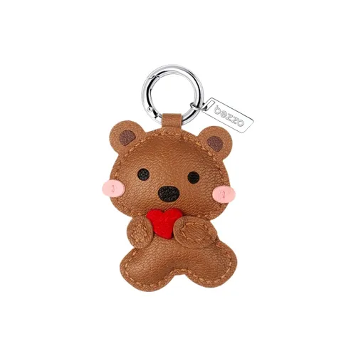 Bezzo Ручная работа Натуральная кожа Овечья кожа Брелоки Унисекс Коричневый Красный