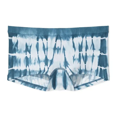 Victoria's Secret Розовый Бесшовный Boyshort Panty Fi Нижнее белье Женские 1 Пачка Синий