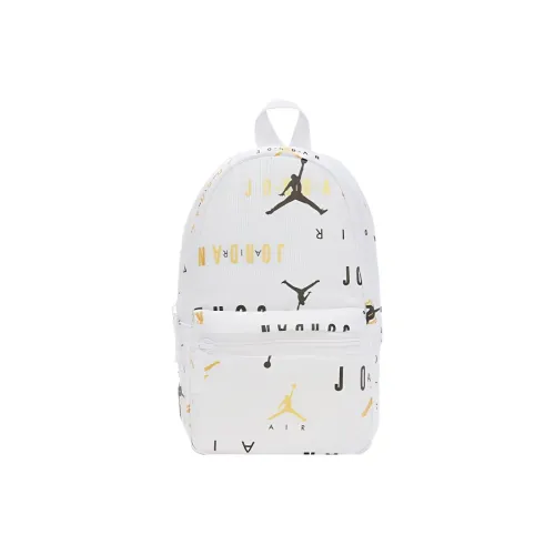 Jordan Polyester Backpack Small Unisex White Джордан Полиэстер Рюкзак Маленький Унисекс Белый