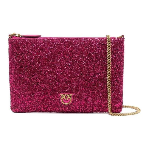 PINKO Хлопок Сумка через плечо Стандартная Женская Фуксия
