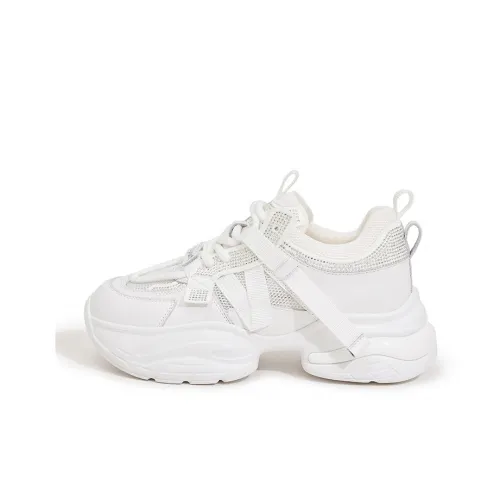 Milan Love Song Износостойкий и Легкий Низкий Топ Кроссовки с Толстой Подошвой Женские