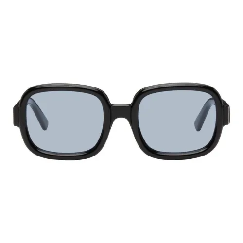 AMBUSH Квадратные солнцезащитные очки Мужские Черные