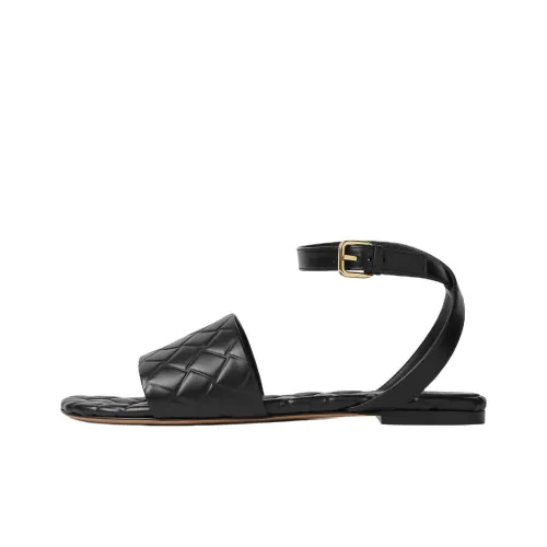 Bottega Veneta Amy One Ремешок Сандалии Женские Черные