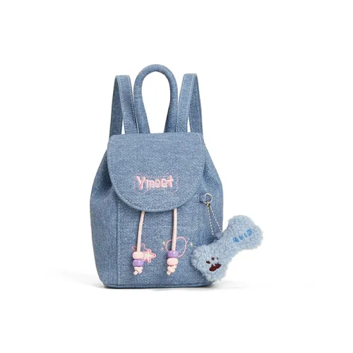 Sound For Life Рюкзак из синтетической кожи мини женский синий экрю