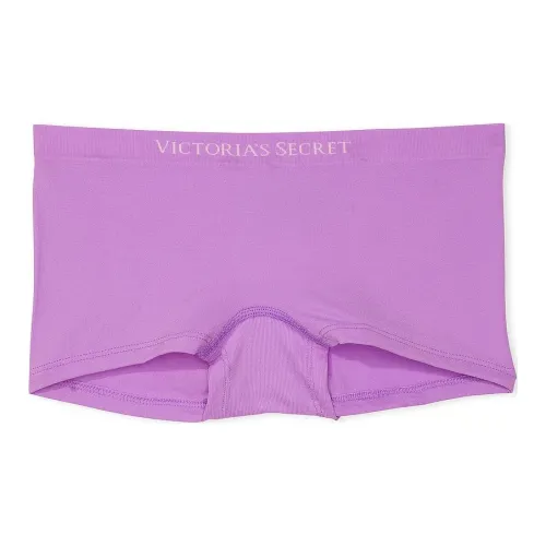 Victoria's Secret Бесшовные Boyshort Panty Трусы Женские 1 Пачка Фиолетовые