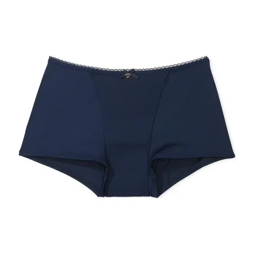 Victoria's Secret Центральная часть BY Victoria Гладкий Period Boyshort Panty NY Нижнее белье Женские 1 шт Морской синий