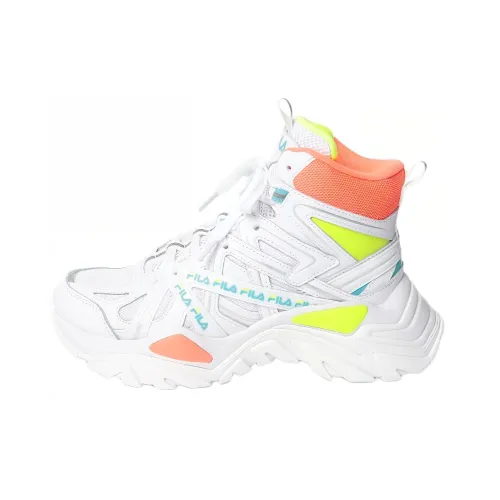 FILA ELECTROVE 2 HIGH MID Топ Повседневная обувь Женская Белая
