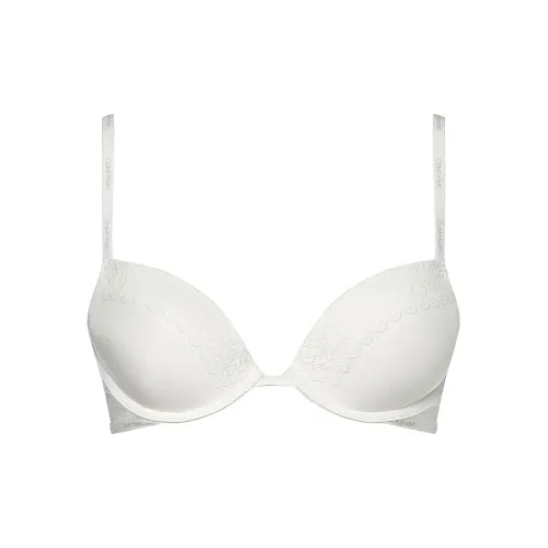 CK Calvin Klein Plunge PUSH Up Бюстгальтер Flirty Бюстгальтер Women's White