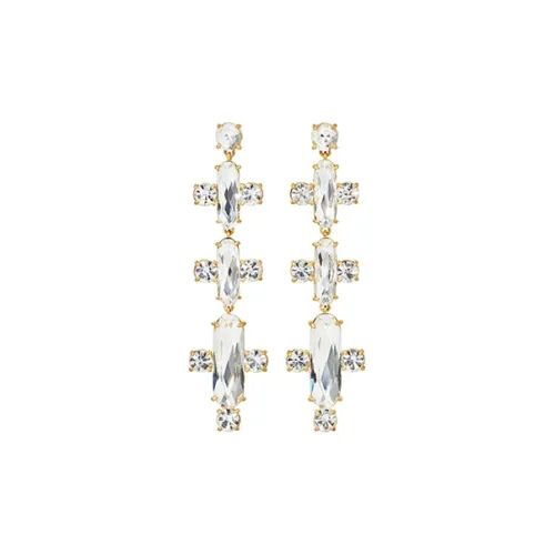 Roxanne Assoulin Брассовые серьги Женские Белые