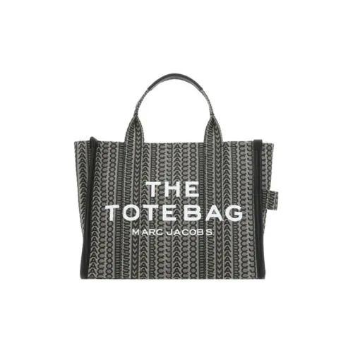 MARC JACOBS Жаккард с кожаными вставками комбинированный тоут сумка сумка через плечо сумка на плечо