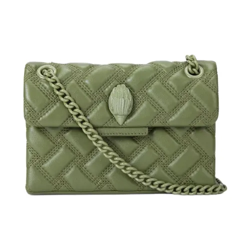 Kurt Geiger London Lambskin Сумка через плечо Мини Женская Зеленая