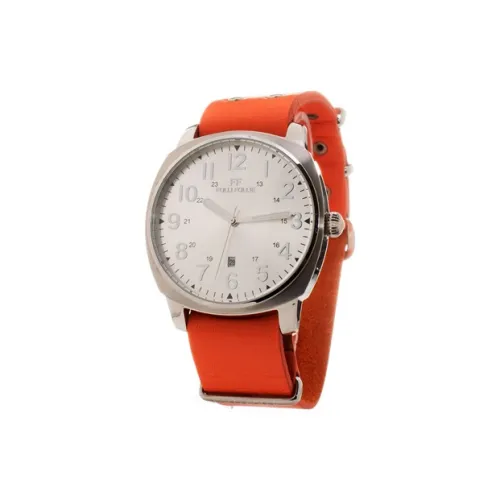 Folli Follie Women's Watch Кварцевый механизм Кожаный ремешок 40 мм Серый циферблат