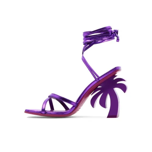 PALM ANGELS One Ремешок Сандалии Женские Фиолетовые