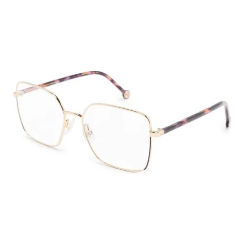 CarolinaHerrera. Металл Ацетат Нерегулярная форма Оправы для очков Женские Золото