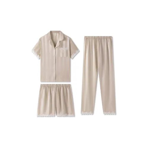 Good Fortune Пижамный комплект Женский Шампань