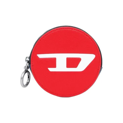 DIESEL Полиуретан Монетница Экстра Маленькая Женская Красная