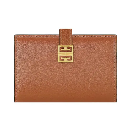 Givenchy Телячья кожа Кошелек Женские Коричневый