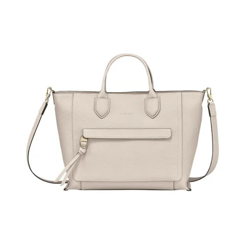 LONGCHAMP Mailbo Коровья кожа Большая Сумка Сумка через плечо Сумка Большая Женская Белая