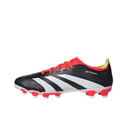 Adidas PREDATOR 24 Футбольные бутсы Низкий верх Черный Белый Красный Унисекс