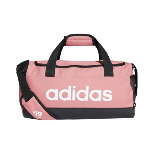 Adidas Полиэстер Спортивная Сумка Путешественная Сумка Сумка Экстра Маленькая Унисекс Розовая Красная