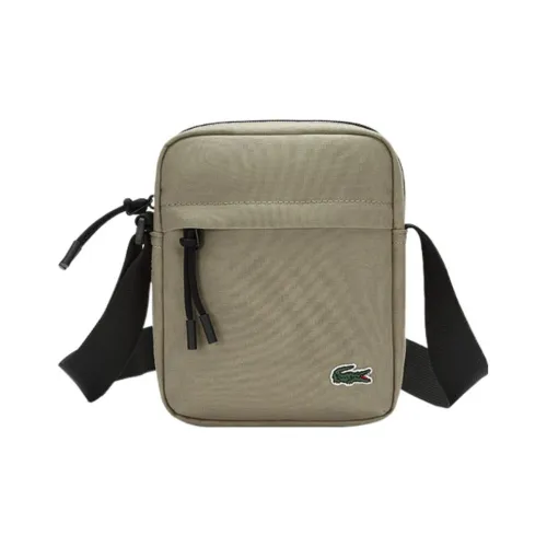 Сумка через плечо из ткани в сотрудничестве с LACOSTE стандартная мужская зеленого цвета Fennel