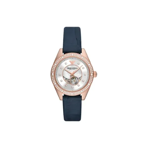 EMPORIO ARMANI Автоматический Механический Механизм Женские Часы 36 мм Скелет