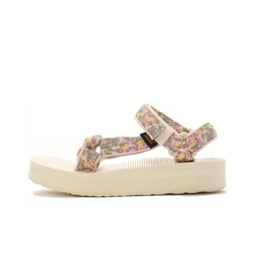 Teva Midform Universal Пляжные сандалии Женские Бежевые