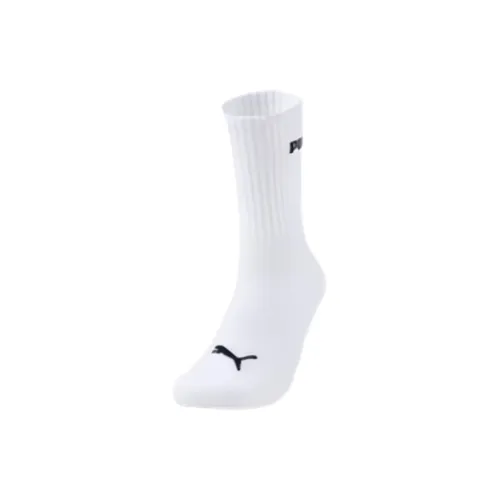 PUMA Белые Унисекс MID Носки до икры