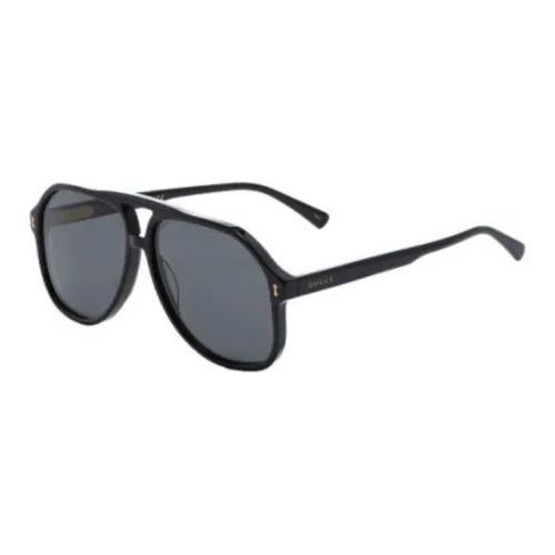 GUCCI Aviator Солнцезащитные очки Мужские Черные