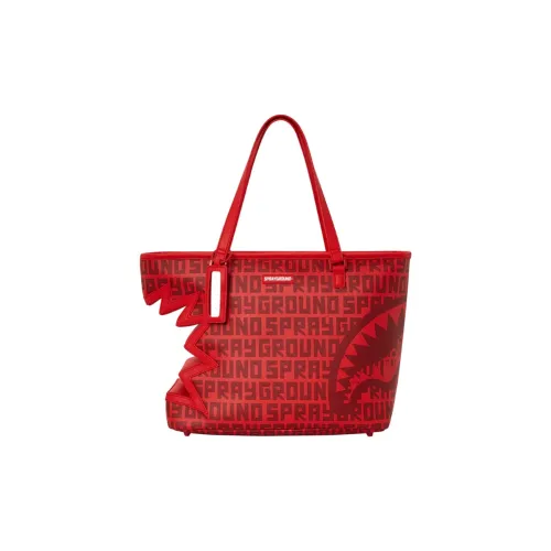 SPRAYGROUND PVC Tote Сумка через плечо Средняя Унисекс Красная