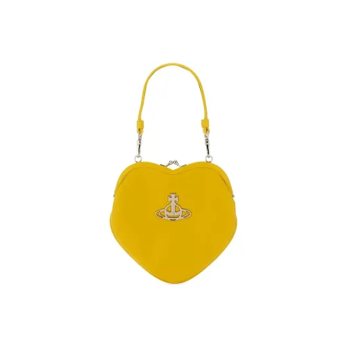 Vivienne Westwood Переработанный полиуретан Сумка через плечо Женская Желтая