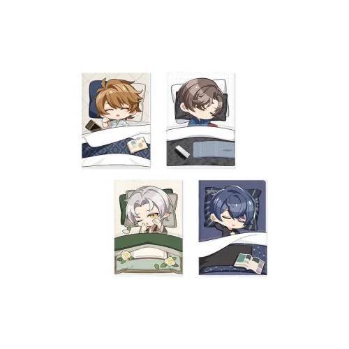 MIHOYO Tears Of Themis Коллекция 'Tonight'S Sweet Dreams' Тиби PVC Карман Ноутбук Мерч по IP