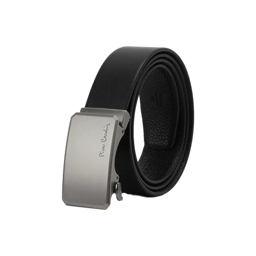 PIERRE CARDIN Ремни из коровьей кожи Мужской Черный 3,5 см