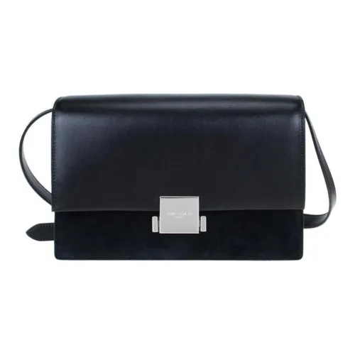 SAINT LAURENT Гладкая коровья кожа сумка через плечо стандартная женская черная