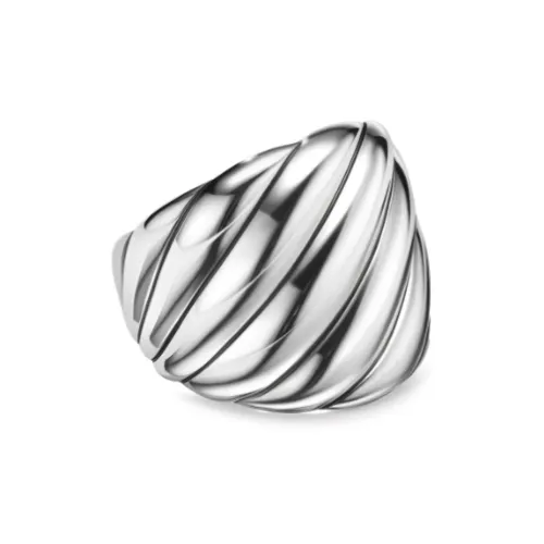 David Yurman Серебряные Кольца Women's Silver