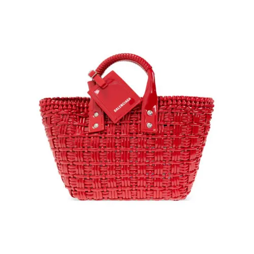 Balenciaga Bistro Одно плечо Через плечо Корзина Сумка Экстра маленькая Женская Красная
