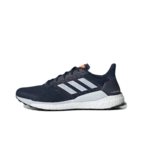 Adidas Solarboost 19 Дышащие Низкие Беговые Кроссовки Мужские Темно-Синие